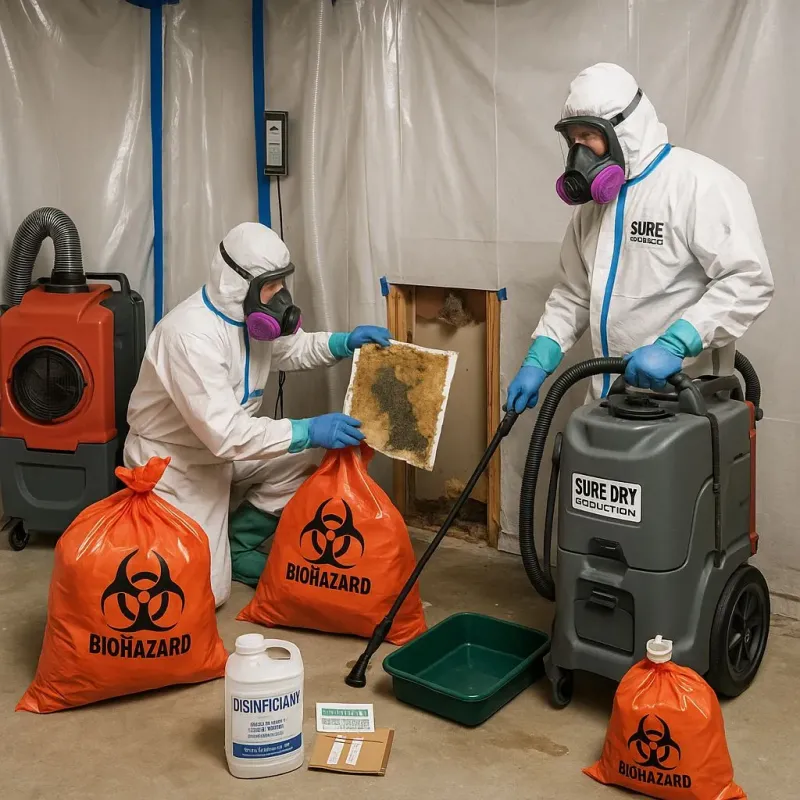 Contaminated Water Handling Protocols process in Green Springs, OH