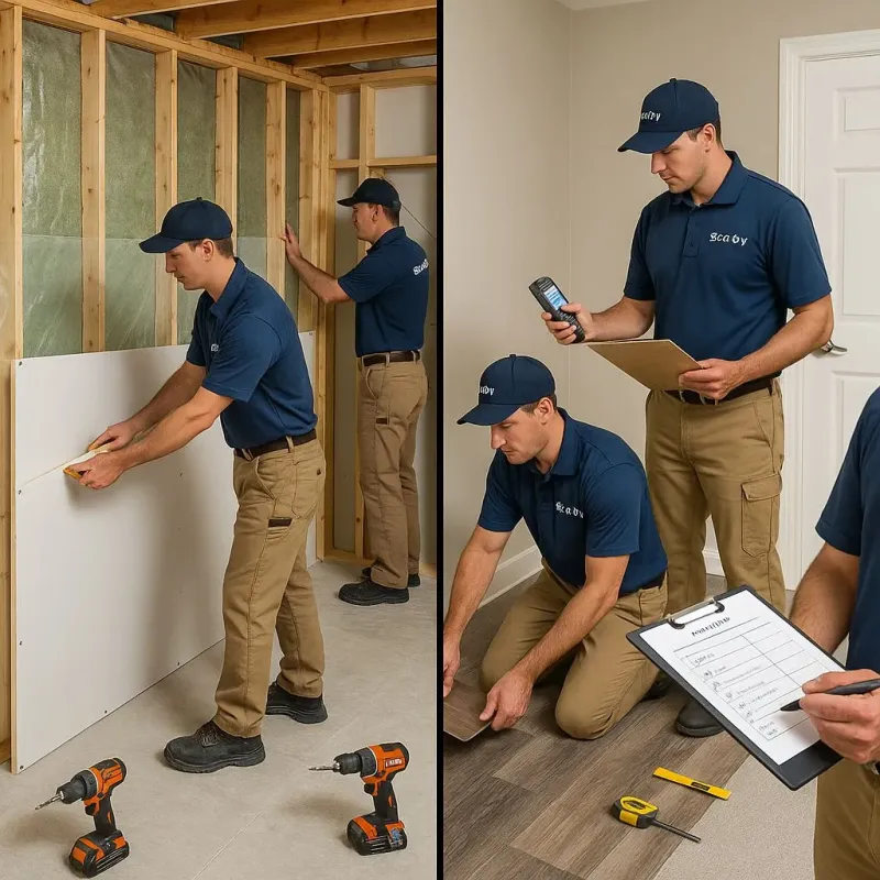 Repairs and Reconstruction process in Green Springs, OH